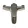 Bath mixer Zein Z3834, one -leaf, shower set, satin