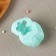 Silicone Mold "Bunny Back", 6 × 4.1 × 3.6 cm, Biryuzovoy color