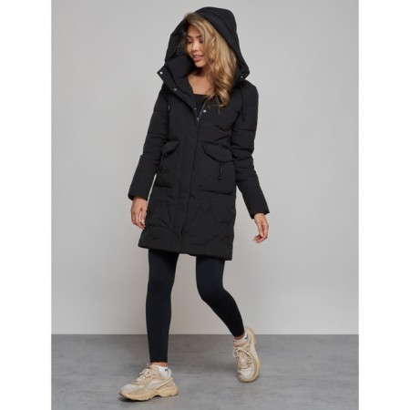 Winter jacket, size 42, black color-7