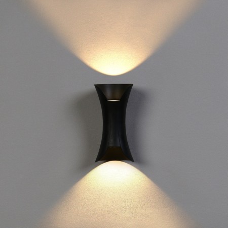 Facade lamp "Elegant", FSD-051, 10 W, 3000K, 1 Ray, IP65, 220 V, plastic, black-2