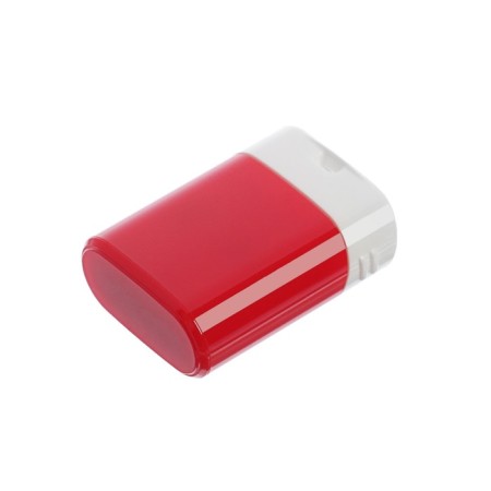 Flash drive Smartbuy Lara, 8 GB, USB2.0, th he is up to 25 MB/s, PLO up to 15 Mb/s, red-1