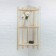 Corner regiment 3 tier 38 × 75 × 16cm, linden "Dobroparov"