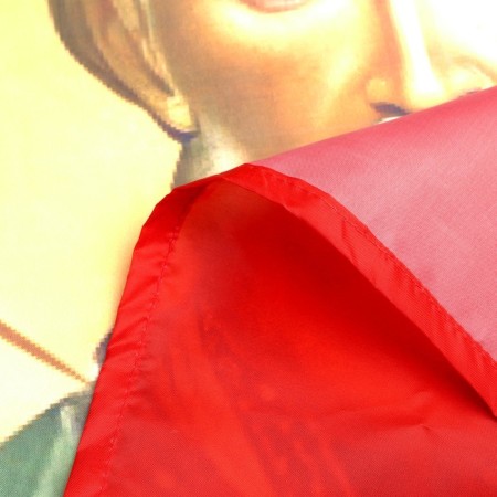The flag "Nikolai Wonderworker", 90 x 135 cm, polyester silk, without a pole-3