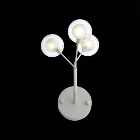 Sconces st. SL376.501.03. Demele. 3x2 W, G4 LED, 350 LM, 15x20 cm, white color-6