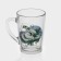 New Year's glass coffee mug "Snakes", 300 ml, mix