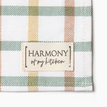 Harmony Ethel Set: Apron 60x70cm, 19x19cm Group, 40x73cm towel, Rogozhka 186 g/m2-6