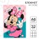 Notepad A6, 32 sheets on the paper clip "Minnie Mouse"