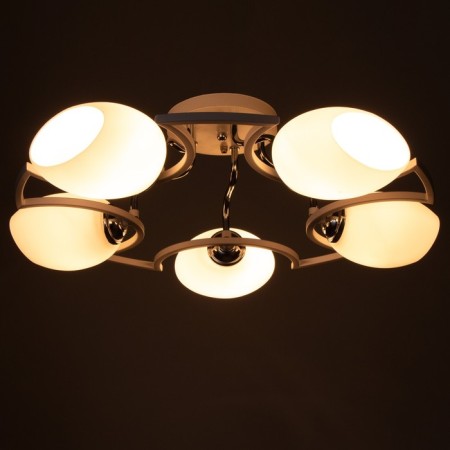 Chandelier 2781/5 E27 40W Belo-chromium 55x55x25 cm Bayerlux-2