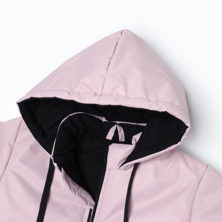 Demician jacket nursery, dusty pink color, height 116-122 cm-8