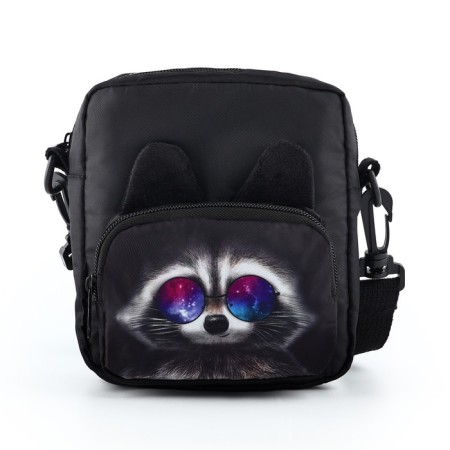 Children's bag "Cool raccoon", 17*15*6 cm-1