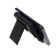 Luazon phone stand, folding, adjustable height, black