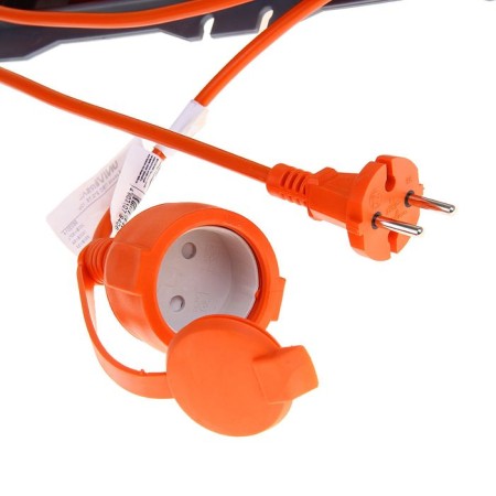 An extension cord on the frame USh-6, 10 m, without grounding, PVS 2x0.75-1