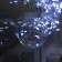Garland “fringe” 2.5 × 0.7 m dews with nozzles “balls”, ip20, silver thread, 150 LED, white glow, 12 V