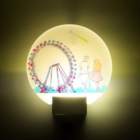 Sconces "Summer Walk" LED 6W 4000k white 24x6x24 cm-3