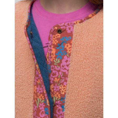 Bilateral jacket for girls, height 122 cm, jeans color-8
