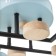 Causteen with PDU 2297/4BL LED 96W 3000-6000K Blue 63x46x14 cm Bayerlux
