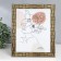 Photo frame plastic 20x25 cm "Rectangles by hand" gold with black 28.5x23.5 cm