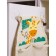 Pockets in the kindergarten "Giraffe", for a children's cabinet, 83x24 cm, beige