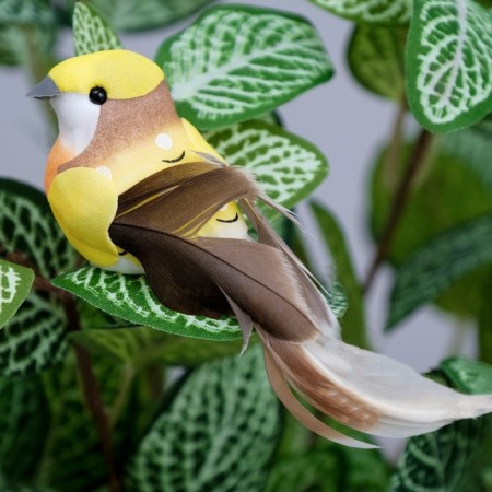 Decor at the clothespin "Bird", mix, 12 x 4 x 4 cm-1