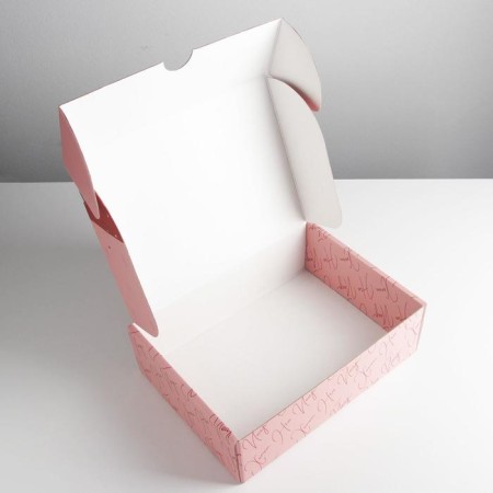 Folding box "Happy New Year", 30.7 x 22 x 9.5 cm, embossing, New Year-6