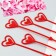 Holder for the postcard bouquet "Red", 34cm