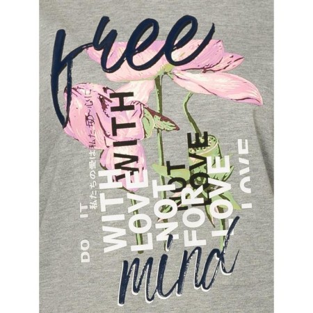 Women's sweatshirt, size XXS, gray color-2