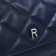 Richet bag on a magnet, outer pocket, long belt, blue color