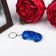 Light light on the ring "Bright car" MIX 5.3x1.8x2.3 cm