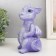Figure "Dragon" 18x10x10 cm, lilac