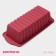 Baking uniform "Roulet", silicone, 27 × 11 cm, burgundy color