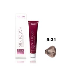 Краситель для волос Ollin Professional Silk Touch, безаммиачный, тон 9/31 блондин золотисто-пепельный