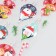 Decorative sticker Room Decor "New Year's toys 2" 14x25 cm