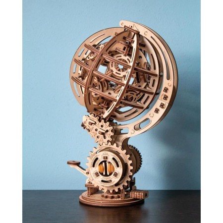 Wooden designer 3D "Kinetic Globe"