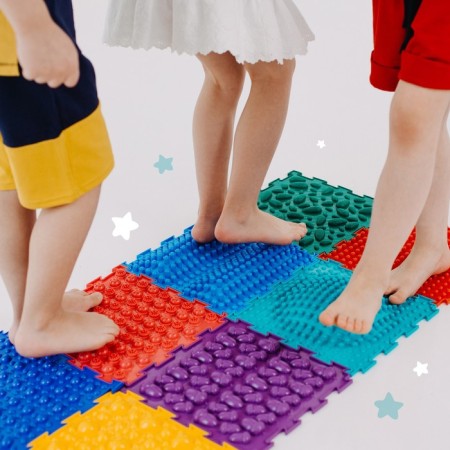 Modular massage rug orthodon, set No. 10 "Assorted"-4