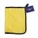A car for washing cars, carTage, microfiber, 400 g/m², 20 × 30 cm, yellow-gray