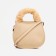 Baby bag on fasting, beige color