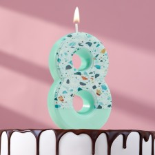 Candle for the Mosaika cake, number 