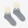 Women's socks, peach/gray color, size 23-25