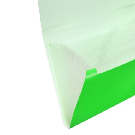 Folder Carder Calligrata Neon 13 Department. A4 plastic 0.7mm light green. Cut in color-2