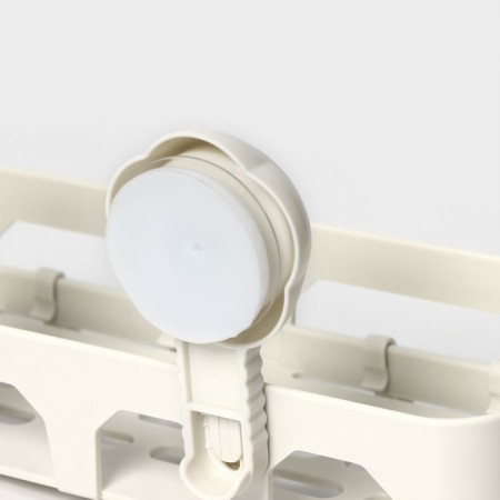 Regiment on vacuum suction cups, 30 × 13 × 16 cm, white color-6