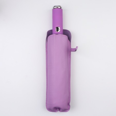 Automatic automatic umbrella, with a lantern, 3 additions, 10 knitting needles, r = 51 cm, lilac color-15