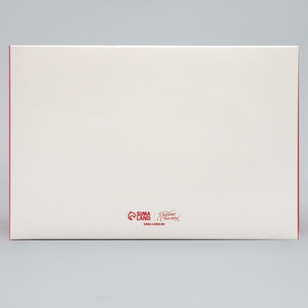 Folding box for 6 cupcakes with the Happy New Year window, 25 x 17 x 10 cm, New Year-4