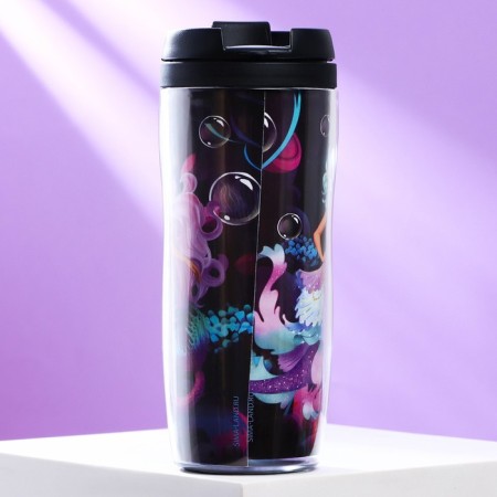 Thermost man with the insert "Mermaid" 350 ml-1