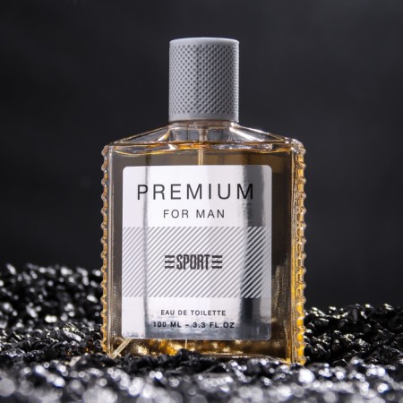 Men's toilet water Sport Premium, 100 ml (based on Egoiste Platinum (Chanel)-1