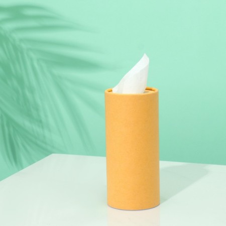 Napkins in a tube 50 pcs, 2 layers of craft-1
