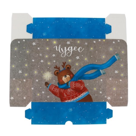 Packaging for confectionery "Miracles", 20 x 17 x 6 cm, New Year-3