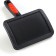 Pudder without drops maxi, rubberized pen, 12 x 18 cm, black-red