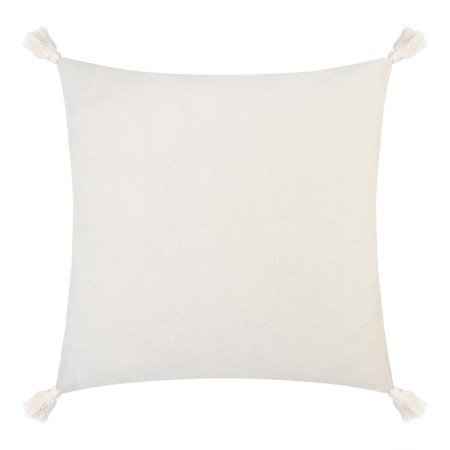Decorative pillowcase "Ethel" BOHO, 45x45 cm, milk color, 100% cotton-3