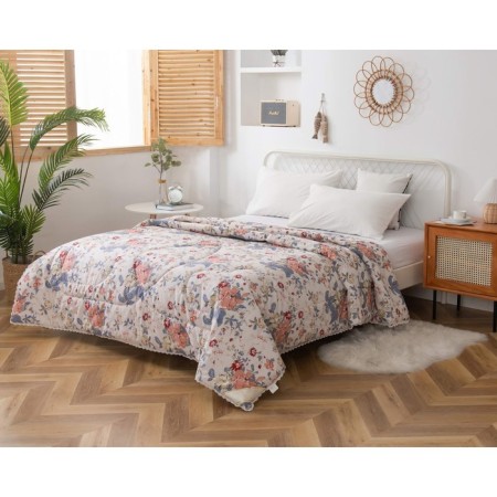 Blanket "Erin", size 200x220 cm, cream color-3