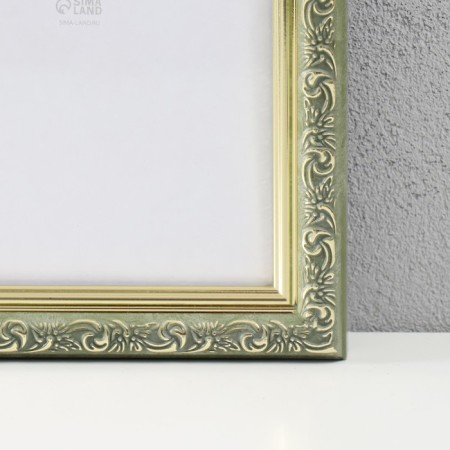 Photo frame Plastic "Vintage" 40x60 cm, olive-1